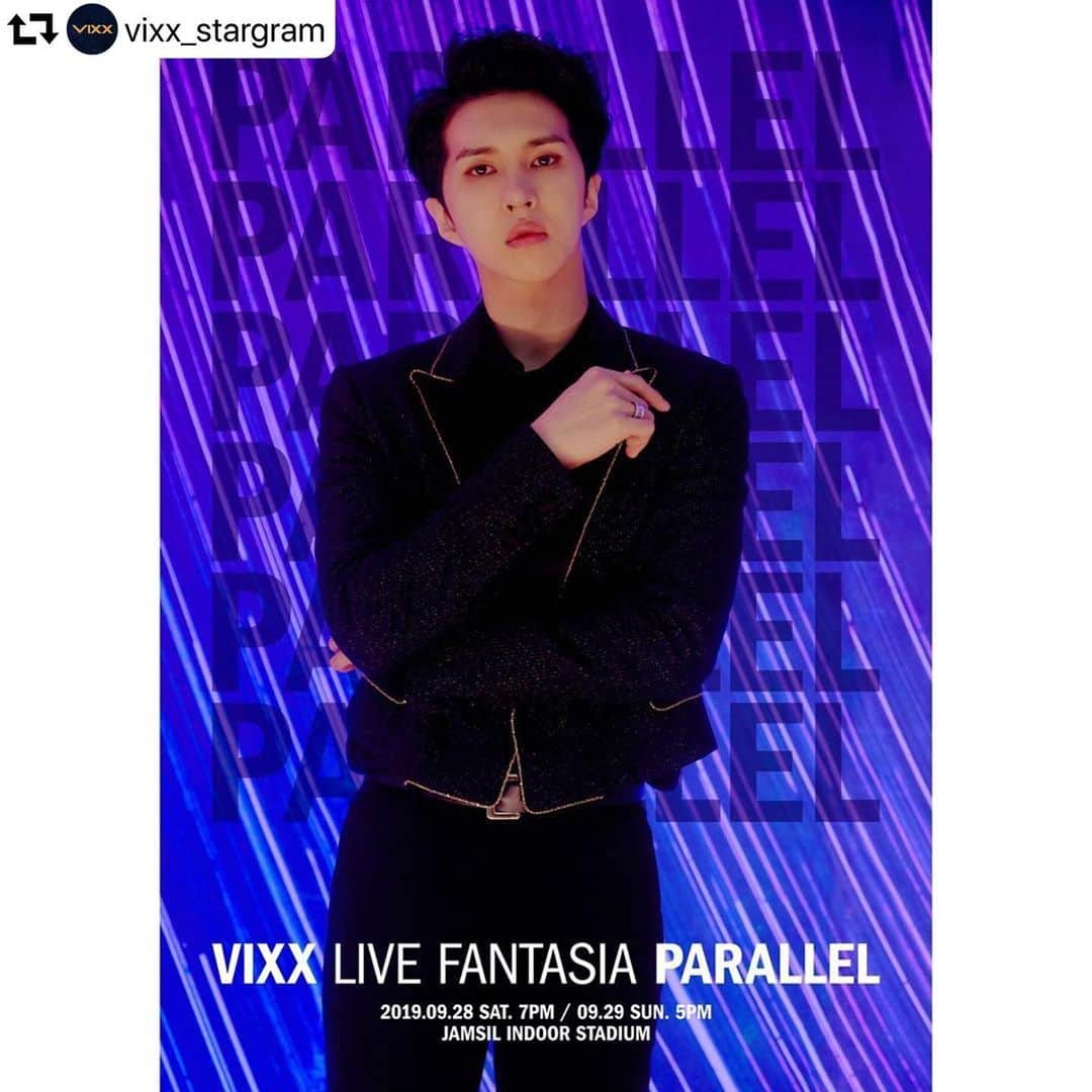 Jellyfish Entertainmentさんのインスタグラム写真 - (Jellyfish EntertainmentInstagram)「#repost @vixx_stargram ・・・ . VIXX LIVE FANTASIA [PARALLEL] . #KEN #켄 . 2019. 09. 28 7PM (KST) 2019. 09. 29 5PM (KST) . @ JAMSIL INDOOR STADIUM . #VIXX #빅스 #PARALLEL」9月17日 0時05分 - jellyfish_stagram