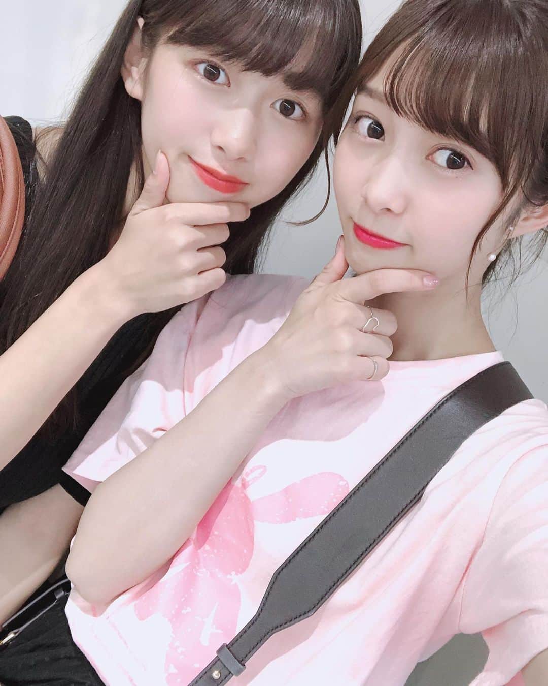 のインスタグラム：「可愛すぎるいとこちゃんとごはんしてきたよ〜🥺高校生キラキラしてる🥺」