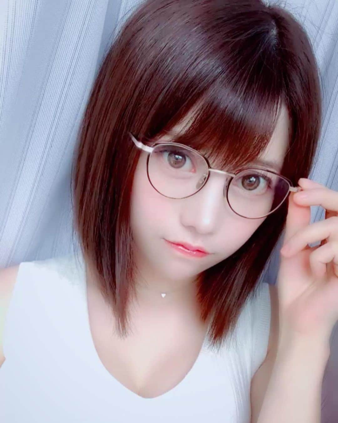 ゆでたまごさんのインスタグラム写真 ゆでたまごinstagram ショートメガネ メガネ女子 メガネ ショートボブ ボブ ストレートヘア 黒髪 黒髪ボブ 茶髪 茶髪ボブ 美容院 サロンモデル 最近もっと短くしてもらったよ 9月17日 1時28分