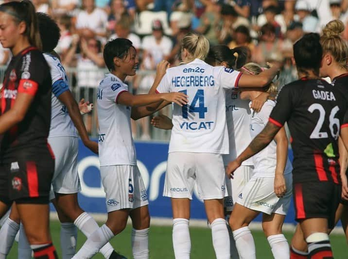 熊谷紗希さんのインスタグラム写真 - (熊谷紗希Instagram)「Belle victoire 6-0 contre Fleury hier🙌🏻 Bravo à la team @ol 🔴🔵 On va continuer se préparer pour le prochain match 👊🏻 1つ目の3連戦最終戦、しっかり勝てました🙌🏻仲間に感謝して、次の3連戦に向けてまたいい準備をしていきます💪🏻 #最高の準備#継続」9月17日 2時00分 - kumagai1017