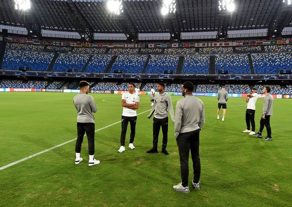 トレント・アレクサンダー＝アーノルドさんのインスタグラム写真 - (トレント・アレクサンダー＝アーノルドInstagram)「Liverpool FC vs Napoli pre-match stadium check (16-09-19) 🔴📷: Andrew Powell for Liverpool FC 🔴 @trentarnold66 🔴 Partners:  @s9lanke  @dannyingsfanpage  Tags ignore: #trentarnold #TAA66 #team66 #trentalexanderarnold #team66 #trentalexander  #milner #hendo #gerrard #benwoodburn #liverpool #lfc #salah #mane #firmino #robertson #vandijk #emrecan  #chamberlain #aoc #lallana #matip #lovren  #moreno #football  #l4l #f4f #lfl #lovelfc」9月17日 4時51分 - trentaa66