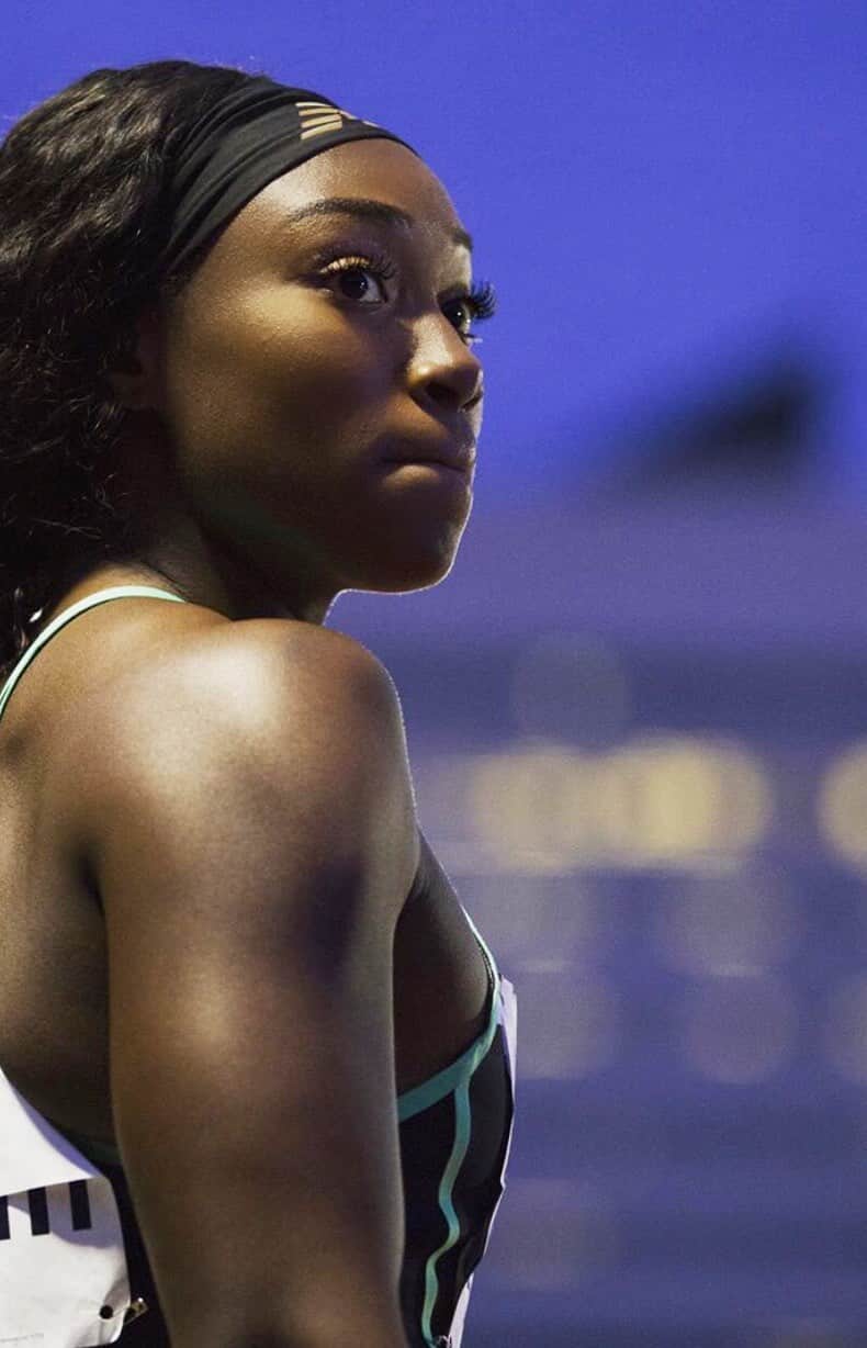 カミカ・ビンガムのインスタグラム：「Olympian Khamica Bingham reflects on her journey of experiencing death, loss, heartbreak and how faith managed to save her Rio Olympic dream. Her motto is to #finishlikebarnaby and find out why.」