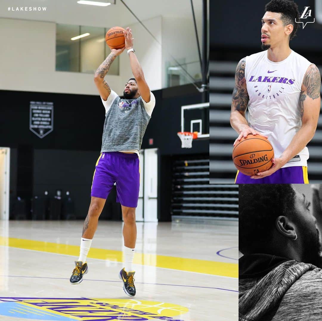 Los Angeles Lakersさんのインスタグラム写真 - (Los Angeles LakersInstagram)「Today was a good day #LakeShow」9月17日 9時01分 - lakers