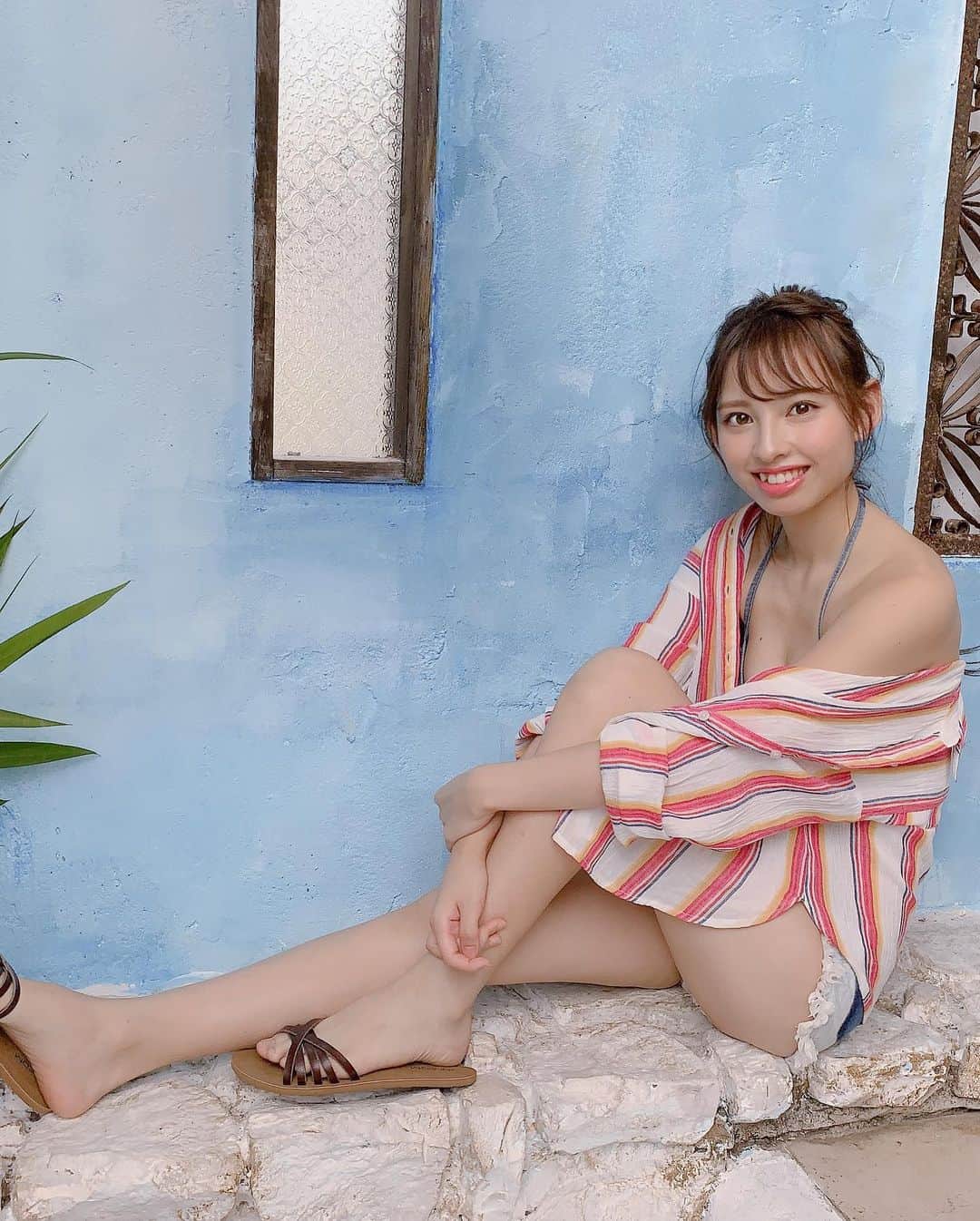 マジカル・パンチラインさんのインスタグラム写真 - (マジカル・パンチラインInstagram)「#FLASH #グラビア #水着 #沖口優奈 #南国感 #ばえ #マジパン #ふぉろみー💋」9月17日 9時12分 - magipun_official