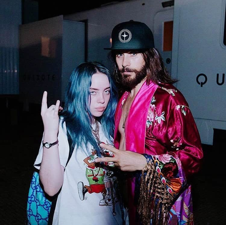 ジャレッド・レトさんのインスタグラム写真 - (ジャレッド・レトInstagram)「One year ago at #MusicMidtown with @billieeilish」9月17日 10時44分 - jaredleto