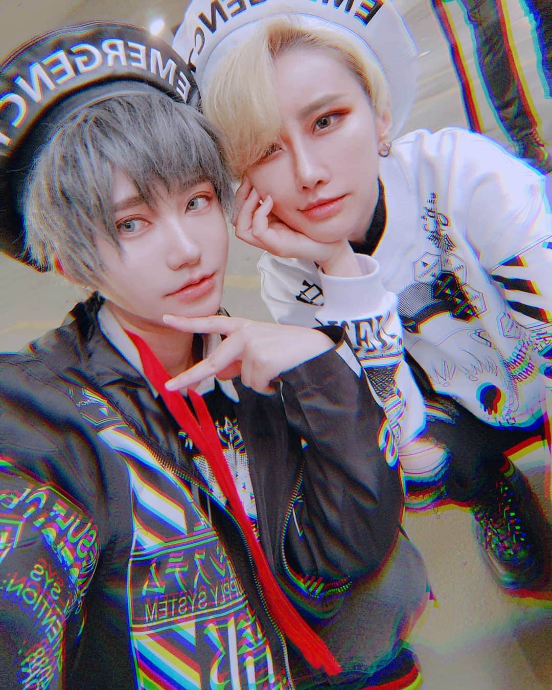 ひかりんのインスタグラム：「Check out me and @yumecos wearing matching @yokaisekai apparel . I've literally never seen Yume dis cute I wanna squish her so bad 😂💗」