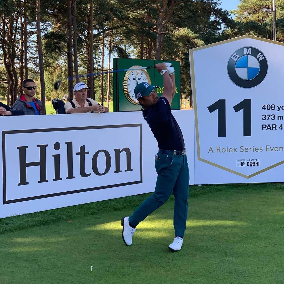 宮里優作さんのインスタグラム写真 - (宮里優作Instagram)「今週はBMW PGA CHAMPIONSHIP‼️ 素晴らしいコースと素晴らしい選手達👌👌👌👌 @bmwpga @europeantour」9月17日 22時12分 - yusakumiyazato_official