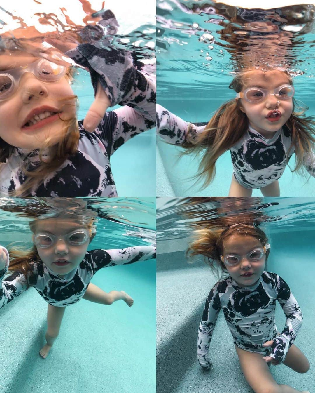 Amber Fillerup Clarkさんのインスタグラム写真 - (Amber Fillerup ClarkInstagram)「Pic #1 is what I rarely look like by our pool 😅 usually it’s soaking wet hair and goggles doing dolphin dives and cannon balls with the kids. (Most) of the rest of the pics are underwater pictures taken by Atticus or Rosie 💓 I doubt many people are still awake but I feel like posting anyways 💁🏼‍♀️」9月17日 15時26分 - amberfillerup