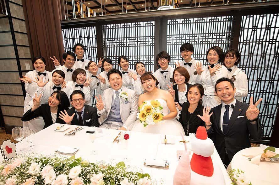 東京タワーの麓の結婚式のグルメインスタ