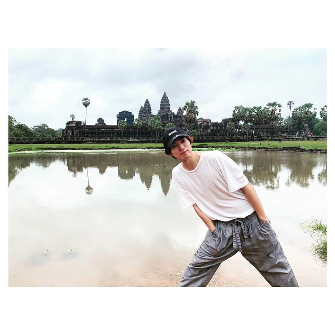 桐山漣さんのインスタグラム写真 - (桐山漣Instagram)「・ Angkor Waaaaat!! #世界遺産」9月18日 7時19分 - renn_kiriyama_official