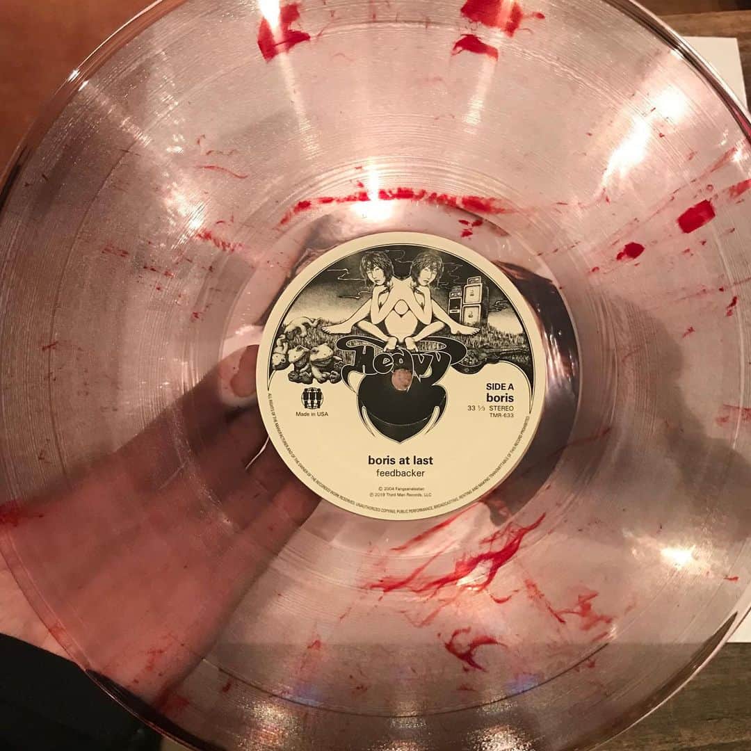 BORISさんのインスタグラム写真 - (BORISInstagram)「These Vinyls are back in stock!! All is Pre-sale on tour and special color vinyl (Tour Edition). Must get!! #borisheavyrocks #borisdronevil @thirdmanrecords」9月18日 7時43分 - borisdronevil