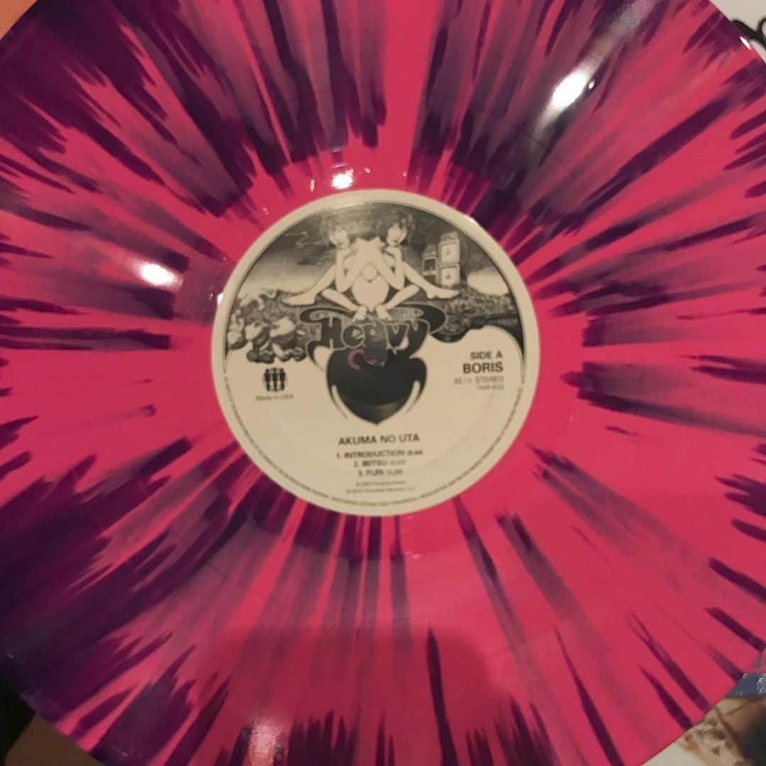 BORISさんのインスタグラム写真 - (BORISInstagram)「These Vinyls are back in stock!! All is Pre-sale on tour and special color vinyl (Tour Edition). Must get!! #borisheavyrocks #borisdronevil @thirdmanrecords」9月18日 7時43分 - borisdronevil