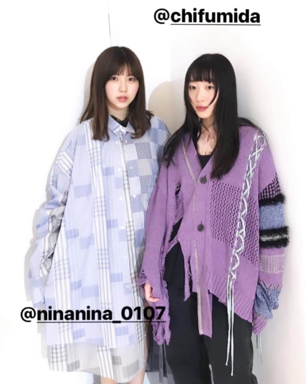 東佳苗さんのインスタグラム写真 - (東佳苗Instagram)「@kidill 2020 spring/summer Collection  KIDILL 20SS Collection DOUBLE DARE collaboration knit rurumu:❤︎ snap❤︎❤︎❤︎purple girl's💜  #pfwm #parisfashionweekmens #parisfashionweek #kidill #rurumu #20ss #ukpunk #punk #goth #kidill #rurumu #20ss」9月18日 0時54分 - usagi_kanae