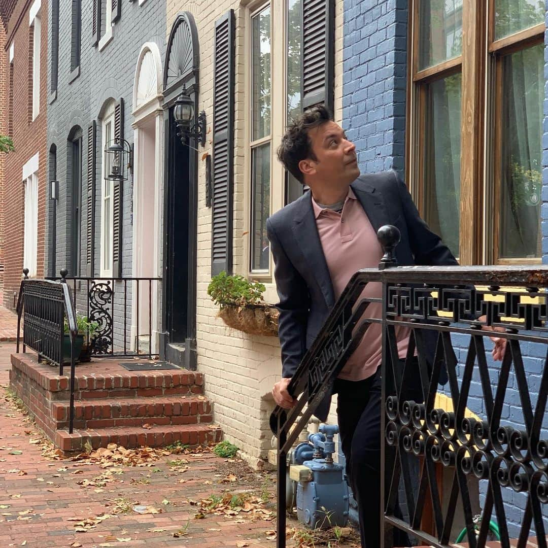 ジミー・ファロンさんのインスタグラム写真 - (ジミー・ファロンInstagram)「Thank you Washington, DC for the quick visit. Next time I’m staying longer!」9月18日 1時09分 - jimmyfallon