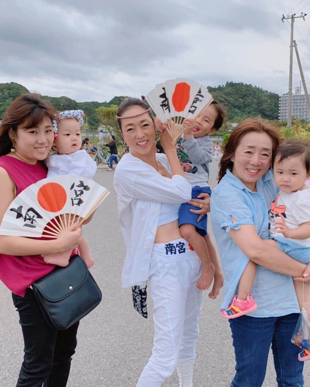 岡部亜紀さんのインスタグラム写真 - (岡部亜紀Instagram)「上総十二社祭り⛩ 台風の被害で皆んな大変だったけど無事終わりました🙏🏽✨」9月18日 1時26分 - akiokabe