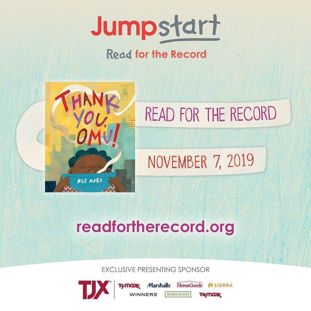 ブリジット・モイナハンさんのインスタグラム写真 - (ブリジット・モイナハンInstagram)「November 7 is just around the corner!  Sign up to #readfortherecord with @jumpstartkids1 at readfortherecord.org or the link in my bio. @oge_mora #thankyouomu #tiptuesday」9月18日 2時45分 - bridgetmoynahan