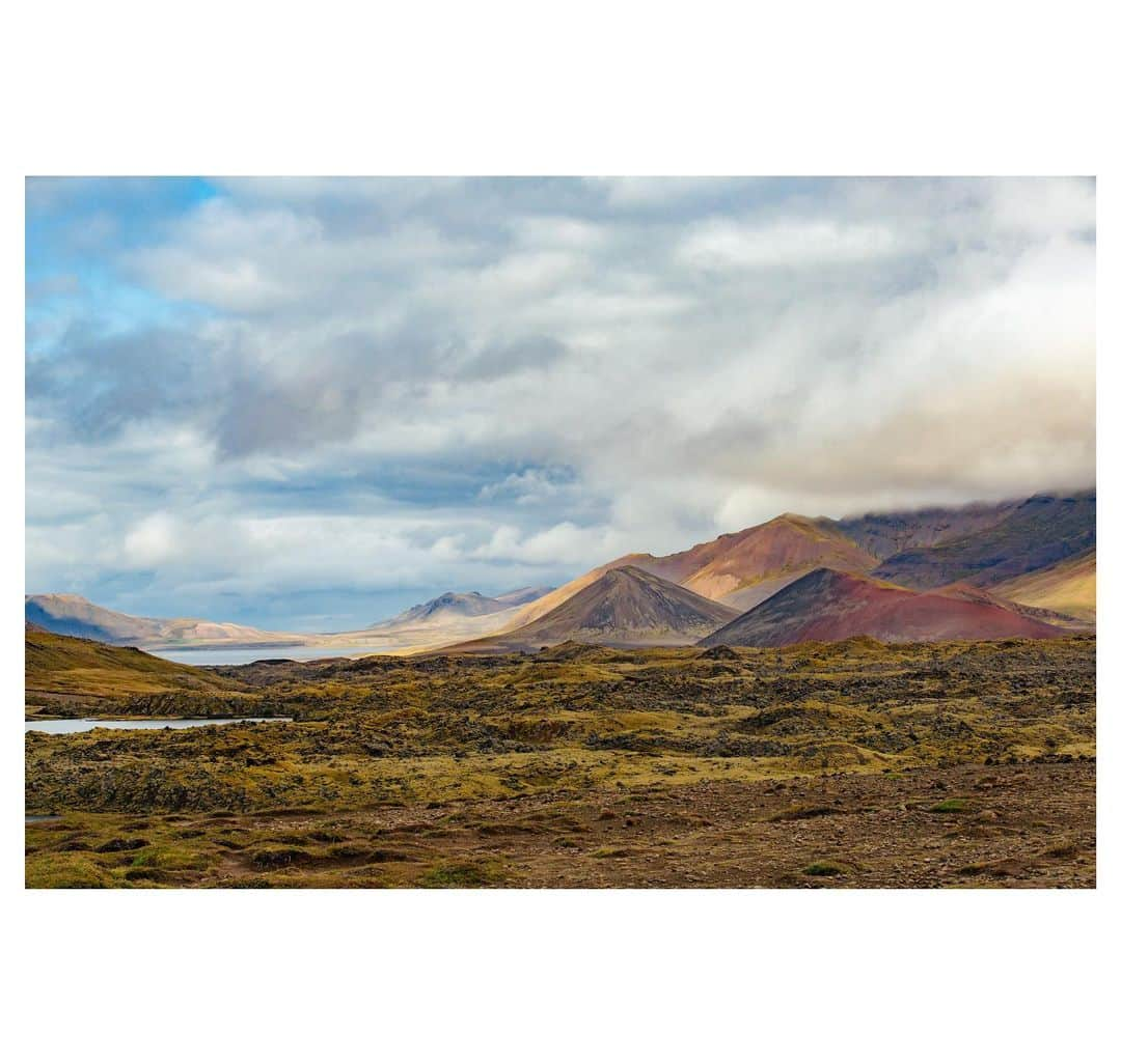 thephotosocietyさんのインスタグラム写真 - (thephotosocietyInstagram)「Photo by @MichaelGeorge // This image is from Iceland and showcases the view when driving to the Snaefellsnes Peninsula from Borgarnes. It looks like someone kicked a few buckets of paint across the landscape. The clouds drop lower and lower until they finally become fog. In September of 2018, I drove the entire Ring Road of Iceland in only five days for an assignment. Most of these heavenly landscapes were seen through my exhausted fever dream eyes, which added another layer of magic. // #iceland #ringroad #borgarnes #snaefellsnes #travel」9月18日 4時25分 - thephotosociety