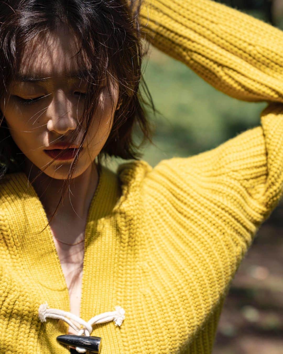 リウ・ウェンのインスタグラム：「Second LIU WEN x Erdos collection just launched this week. Thank you to everyone who supported the first capsule! ❤️」