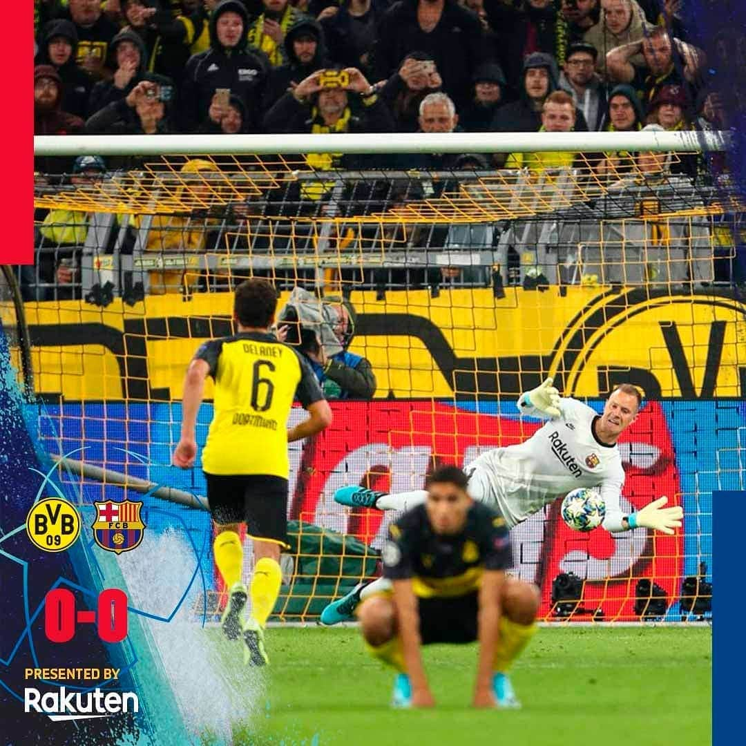 FCバルセロナさんのインスタグラム写真 - (FCバルセロナInstagram)「🏁 Dortmund 0-0 Barça」9月18日 5時54分 - fcbarcelona