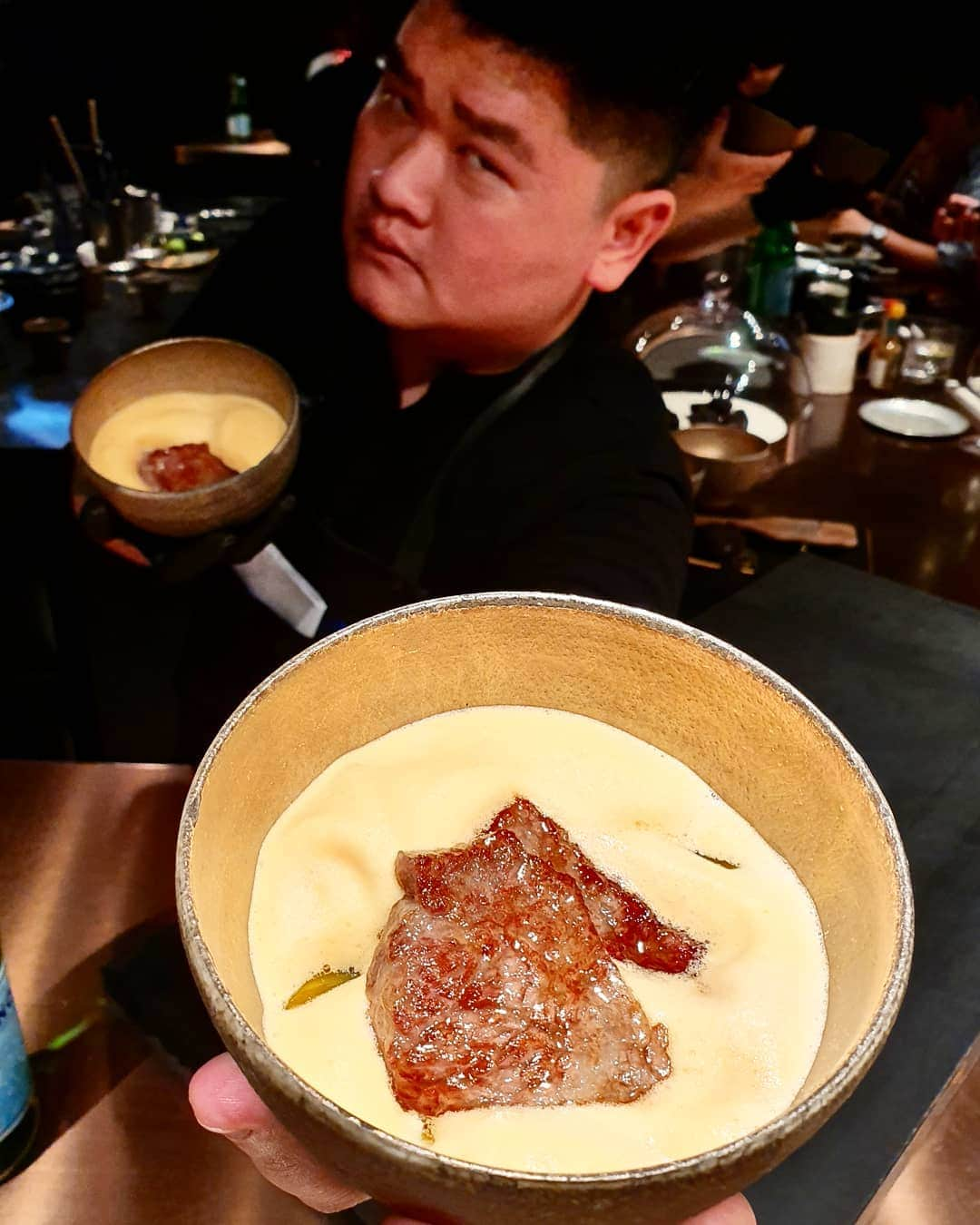 クララさんのインスタグラム写真 - (クララInstagram)「Clara in HK! #clarainhk @wagyumafiahk amazing experience and wagyu lovers must go try! Yummy~~~」9月18日 8時50分 - actressclara