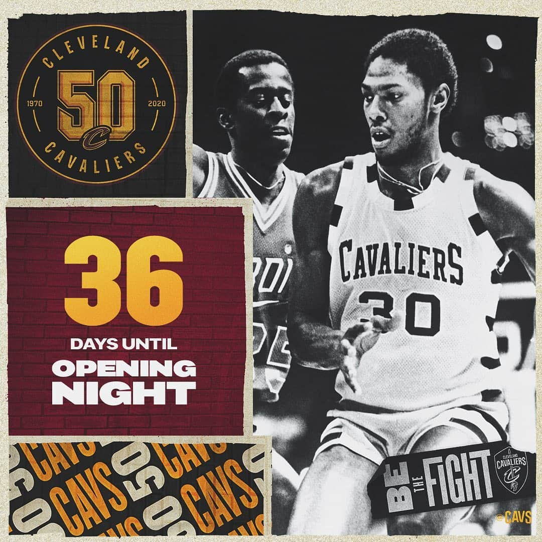 キャブスさんのインスタグラム写真 - (キャブスInstagram)「The Mike Mitchell-led 1979-1980 squad holds the franchise record with 36 consecutive games scoring at least 💯 points. #Cavs50」9月18日 9時39分 - cavs