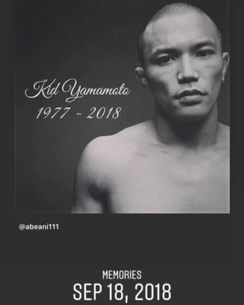 のインスタグラム：「#kid #nori #ノリ #徳郁 #山本徳郁 #rip」