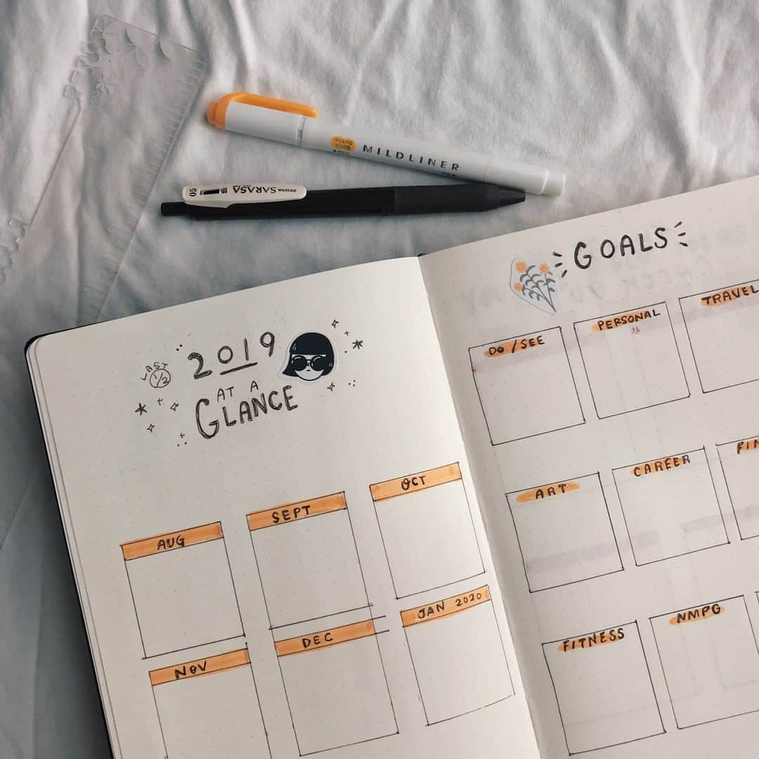 フリーディアのインスタグラム：「Started my some what #bujo last month and its been so much fun adding to it. Getting to create my own pages with words and illustrations. I have to be careful for it not to be another art journal. Anyone else have a #bulletjournal ? ⠀⠀⠀⠀⠀⠀⠀⠀⠀ *⠀⠀⠀⠀⠀⠀⠀⠀⠀ *⠀⠀⠀⠀⠀⠀⠀⠀⠀ *⠀⠀⠀⠀⠀⠀⠀⠀⠀ 先月#bujoを始め、それに書き込むのがとても楽しいです。言葉やイラストで自分のページを作成するのが楽しいね。それがまたアート手帳にならないように注意しなければなりませんね。みんなは #bulletjournal を使ったりしている？」