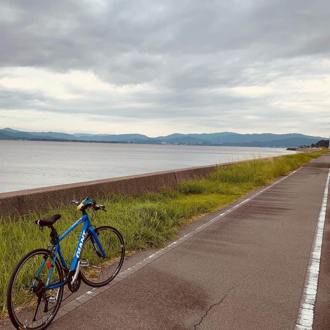 安田顕さんのインスタグラム写真 - (安田顕Instagram)「#浜名湖 一周。 楽しかった^_^ #サイクリング」9月18日 12時30分 - yasu_da_ken