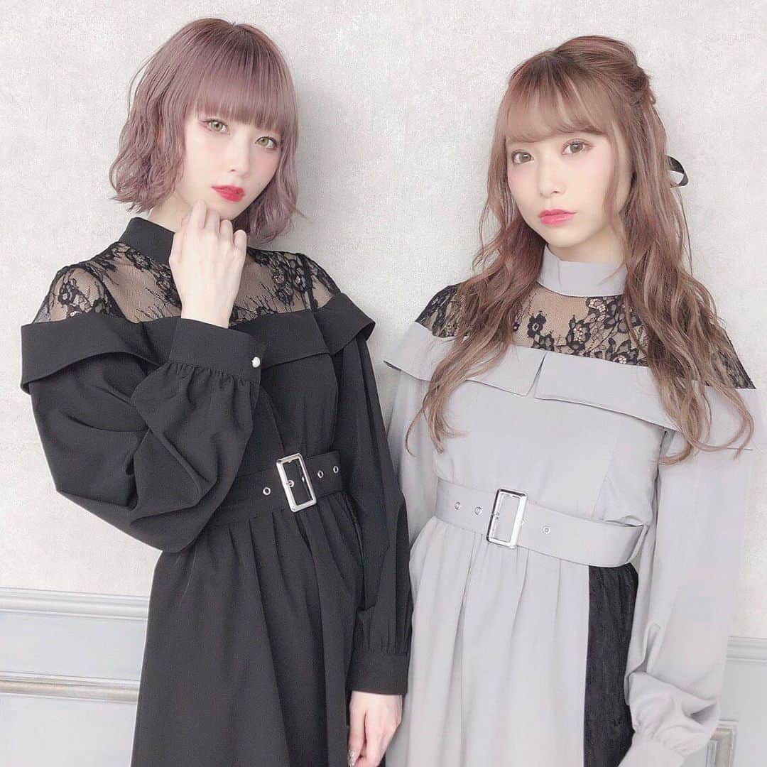 Ank Rougeさんのインスタグラム写真 - (Ank RougeInstagram)「‪. 【Press】‬ . ‪🧸special price one-piece🧸‬ . ‪¥9,800＋taxが→→→‬ ‪¥6,900+tax に💘‬ . ‪🖤公式通販サイトAiland‬ ‪  9/20 0時〜販売スタート‬ . ‪🖤AnkRouge 全店舗‬ ‪  9/20〜 販売スタート‬ . ‪Model ♡kozue @ankrouge_kozue ♡mayu‬ @ankrouge_mayu . #ankrouge」9月18日 17時59分 - ankrouge_official