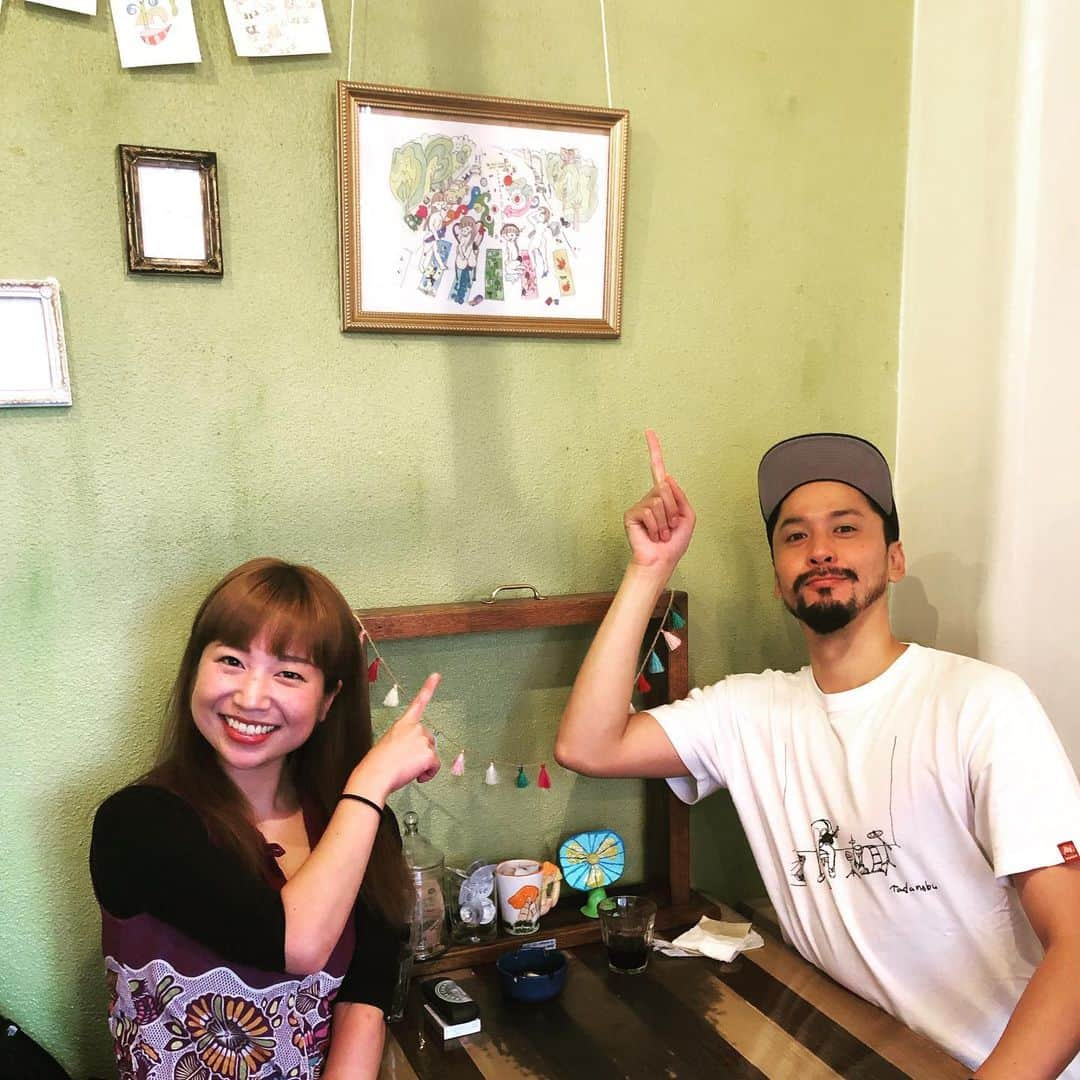 深水元基さんのインスタグラム写真 - (深水元基Instagram)「友達のツヅキちゃんがカフェNAで絵の展示中(^^) めっちゃキュートな絵(^^) 9/29まで！  カフェな 東京都渋谷区神宮前1-8-5  メナー神宮前3F  #cafena #展示 #tsuzuki」9月18日 14時50分 - fukami_motoki