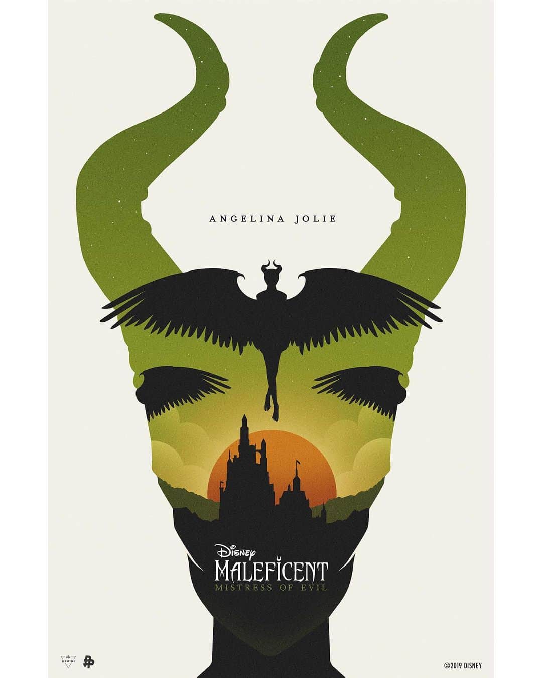 Walt Disney Studiosさんのインスタグラム写真 - (Walt Disney StudiosInstagram)「Check out the first in a series of 10 exclusive posters inspired by #Maleficent: Mistress of Evil. Art by @sg_posters. See the film in theaters October 18!」9月19日 2時00分 - disneystudios
