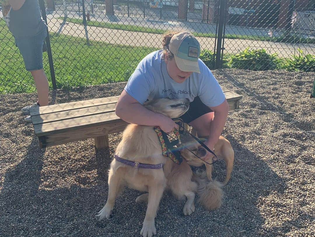 モヒートさんのインスタグラム写真 - (モヒートInstagram)「I had SO MUCH FUN yesterday hanging out with new friends around Cleveland! I got so many pets. @thisiscle #thisiscle @thirstydogeastbank @dtcledogpark ------------------------------- #goldensofig #goldenretriever  #goldenretrieversofinstagram #betterwithpets #dogsofig  #dogsofinstagram #fluffypack #gloriousgoldens #welovegoldens #ilovemydog #goldenlife #bestwoof #ProPlanDog #ilovegolden_retrievers #mydogiscutest #retrieversgram #dogsofcle」9月19日 2時40分 - mojito_rose_family