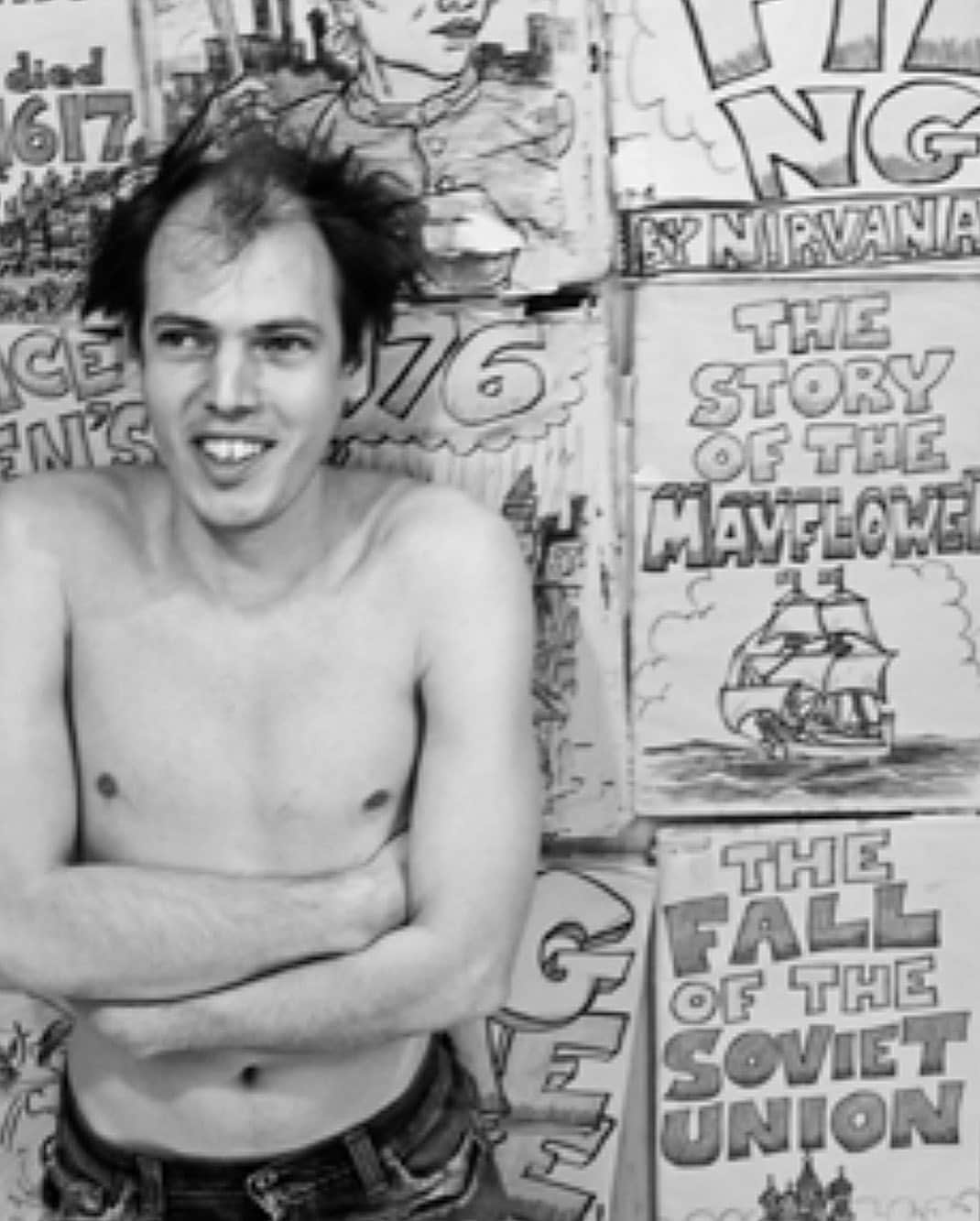 ジム・スタージェスさんのインスタグラム写真 - (ジム・スタージェスInstagram)「Poetry, Comics and Music all wrapped into the mind of Jeffrey Lewis... #jeffreylewis #oslo #oslohackney #hackney」9月19日 2時43分 - officialjimsturgess