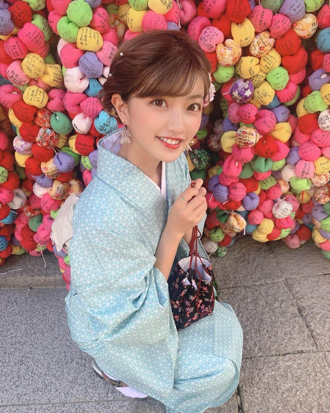 中山星香さんのインスタグラム写真 - (中山星香Instagram)「京都旅行に来ています🏯🍡 #京都 #浴衣 #八坂庚申堂  #二寧坂 #おにくのおすし #牛鮮丼」9月18日 18時16分 - seika0705n