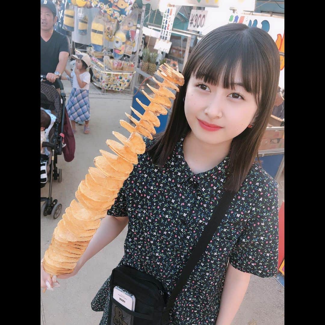 松岡はなのインスタグラム：「とるねーーーーーーどぽてと。」