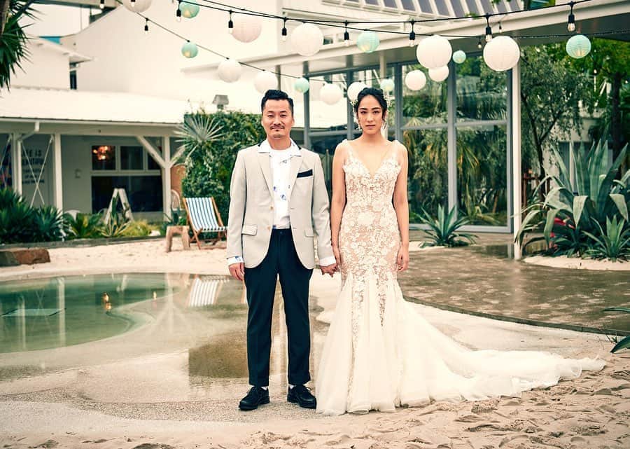 田中裕介のインスタグラム：「結婚式。 夢みたいで、千年に1回ぐらいで、 永遠にしたいような夜でした。 沢山の祝福の言葉を頂き本当にありがとうございます。」