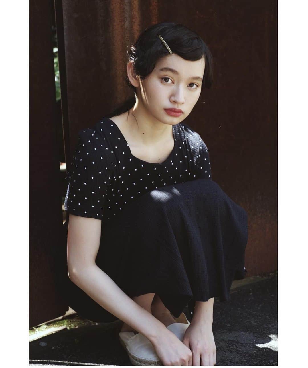 shihori.kathleenのインスタグラム：「🎞 街角の娘」