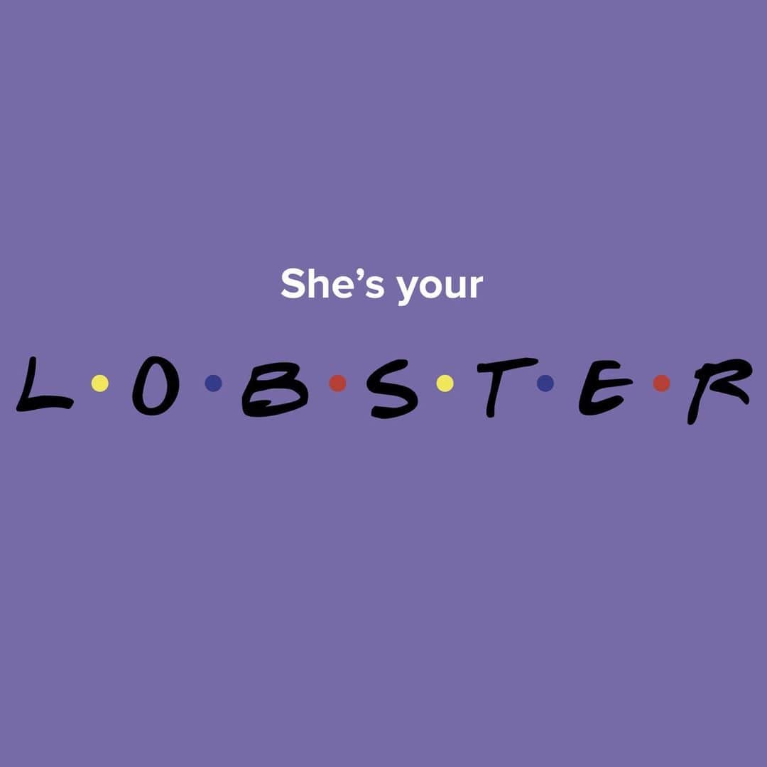 River Islandさんのインスタグラム写真 - (River IslandInstagram)「Tag your lobster 🙊  #Friends #25thanniversary」9月18日 21時19分 - riverisland