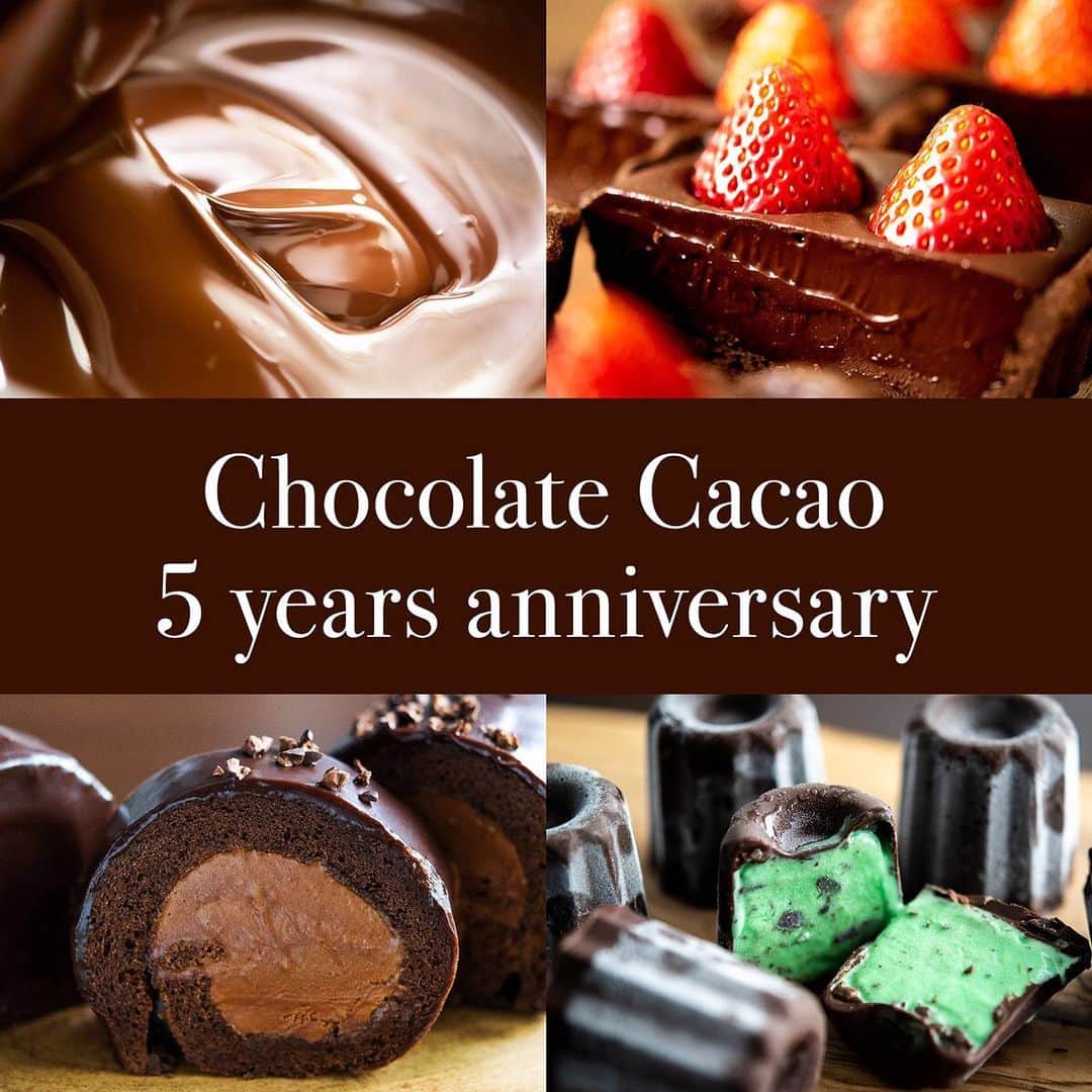 チョコレートカカオさんのインスタグラム写真 - (チョコレートカカオInstagram)「今日9/18はチョコレートカカオのYouTubeチャンネル開設5周年日です∴∵ゞ(´ω`*)♪ https://www.youtube.com/channel/UCqzebzc9N19X3MVFnuFYtRw  これからもよろしくお願いします！  #Youtube #youtuber #food #foodie #chocolate #chocolat #foodpics  #チョコレート #instafood  #dessertporn #foodporn #レシピ  #ショコラ #dessert #yummy #recipe #手作りお菓子 #料理 #スイーツ #手作り #instacake #cake #strawberry #chocomint」9月18日 21時31分 - chocolate_cacao_seijin
