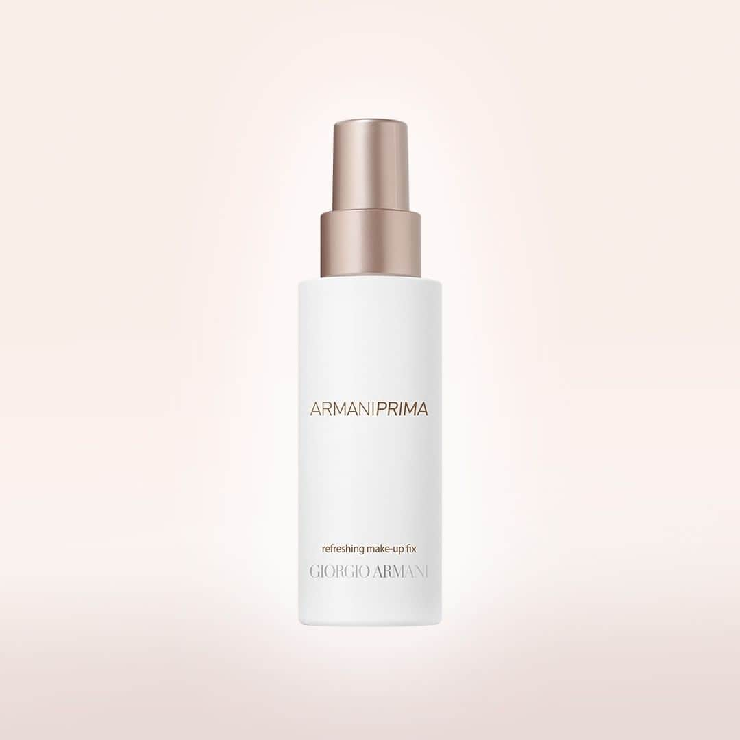 Armani Beautyさんのインスタグラム写真 - (Armani BeautyInstagram)「A light veil of moisture infused with the uplifting scent of Rosa Centifolia, the ARMANI PRIMA REFRESHING MAKEUP FIX freshens skin for a luminous complexion that lasts.  #ArmaniBeauty #ArmaniPrima #makeup」9月18日 21時59分 - armanibeauty