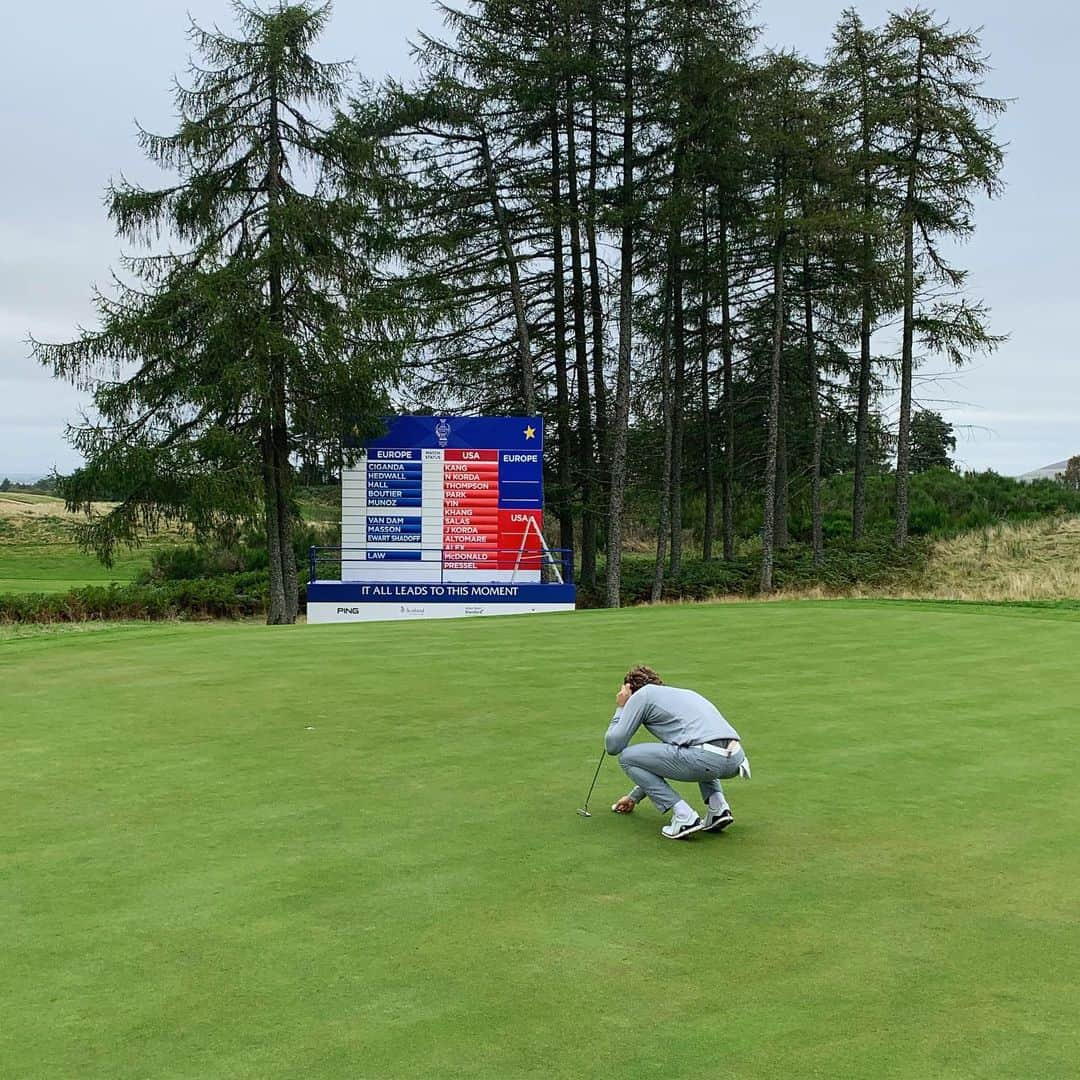 サム・ギャラガーさんのインスタグラム写真 - (サム・ギャラガーInstagram)「38pts around Gleneagles PGA course this morning ⛳️🏌🏼‍♂️What an amazing place this is👌🏼」9月18日 22時00分 - sam9allagher