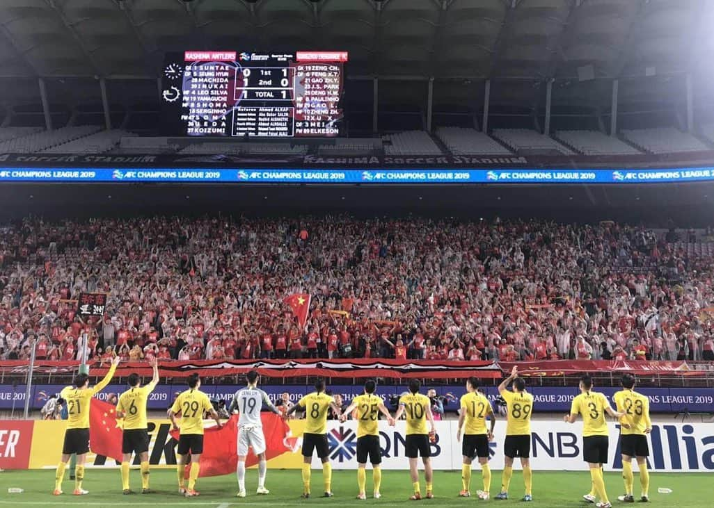 ファビオ・カンナヴァーロさんのインスタグラム写真 - (ファビオ・カンナヴァーロInstagram)「Kashima v Guangzhou Evergrande 1-1 💪🏻#Guangzhou #Evergrande #china #Kashima #ACL2019 #quarterfinal #championsleague (staff)」9月18日 22時34分 - fabiocannavaroofficial