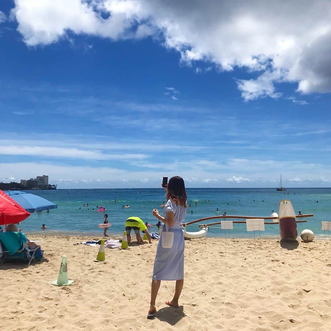 槙田紗子さんのインスタグラム写真 - (槙田紗子Instagram)「📸🏝 . . #hawaii #wikiki #beach #trip」9月18日 22時35分 - saco_makita