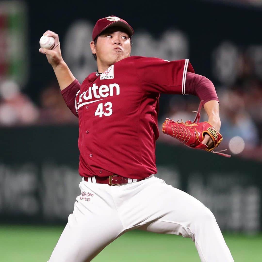 東北楽天ゴールデンイーグルスさんのインスタグラム写真 - (東北楽天ゴールデンイーグルスInstagram)「⚾️ ⚾️H 2-6 E⚾️ 終盤に突き放し大きな大きな勝利‼️ 勝率を5割に戻して3位と0.5ゲーム差🔥 同点の6回に藤田選手がバスターで決勝タイムリー‼️ 先発の美馬選手は5回6安打2失点6奪三振で8勝目✨ 渡邊佳明選手はスクイズを含む2打点の活躍👏🏼 勝ち越した直後に登板した宋選手は3者連続三振💯 #rakuteneagles #RESTART #日本一の東北へ #藤田一也 #美馬学 #渡邊佳明 #宋家豪」9月18日 23時10分 - rakuten_eagles