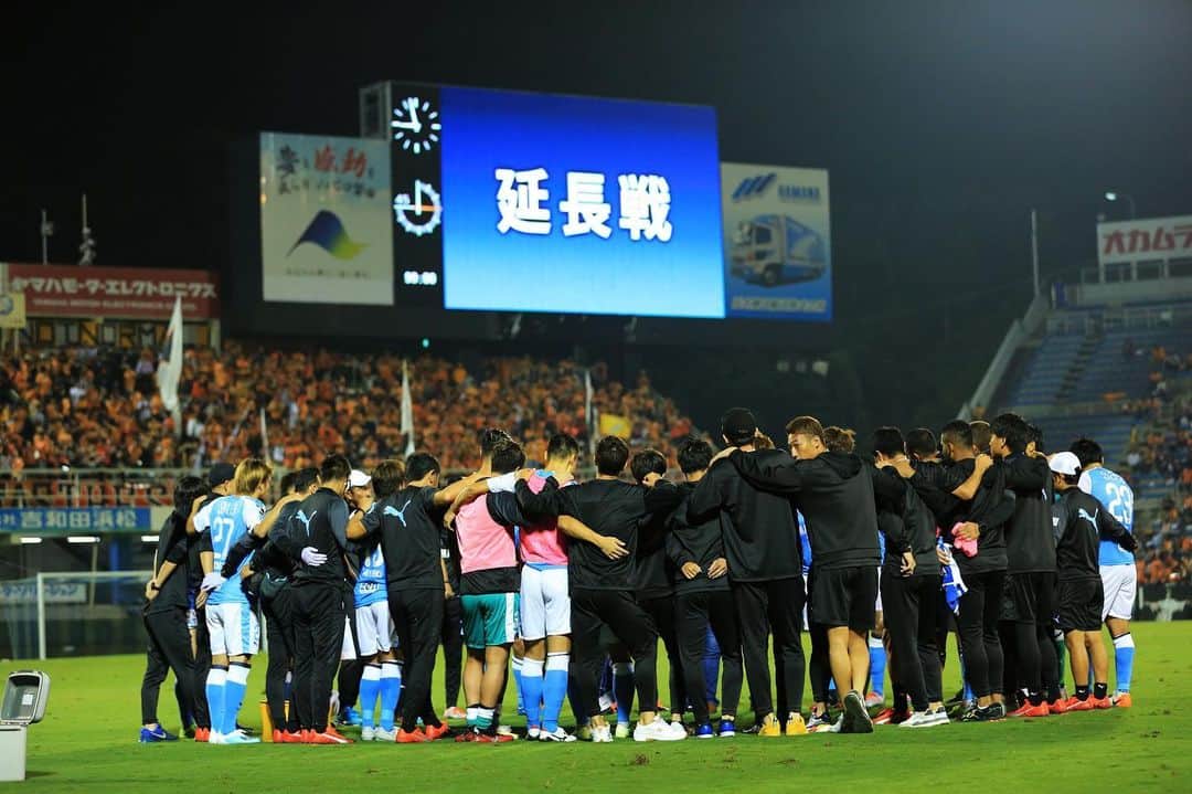 のインスタグラム：「9/18(水)19:00 ＠ヤマハ 天皇杯ラウンド16(4回戦) vs清水エスパルス ●1-1(PK3-4)  #J1 #soccer #football #Jubilo #Jleague #iwata #shizuoka #ジュビロ磐田 #サッカー #フットボール #Jリーグ #サックスブルー  #9月28日  #away  #大分トリニータ 戦」