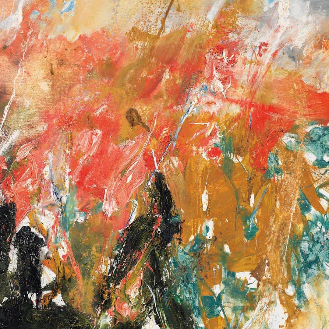 クリスティーズさんのインスタグラム写真 - (クリスティーズInstagram)「Despite the title 'Rhubarb', Joan Mitchell claimed that her paintings are not intended to be representational.⠀ .⠀ ‘I would rather leave nature to itself,’ she once said. ‘It is quite beautiful enough as it is. I certainly never mirror it. I would like more to paint what it leaves me with.’⠀ .⠀ Joan Mitchell (1925–1992), 'Rhubarb', 1962. Estimate: £3,200,000-3,800,000.⠀ .⠀ Post-War and Contemporary Art Evening Auction – 4 October at Christie’s London.⠀ .⠀ #art #artist #artwork #joanmitchell #rhubarb #painting #abstractart #contemporaryart」9月18日 23時30分 - christiesinc