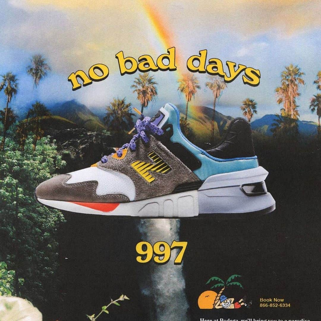 Freshnessさんのインスタグラム写真 - (FreshnessInstagram)「@bodega follows up their immensely popular New Balance collaboration from earlier this year with a 997S “No Bad Days.” Available as an in-store raffle at both their Boston and LA locations starting 9/22 to 9/25 #freshnesskicks」9月19日 0時20分 - freshnessmag