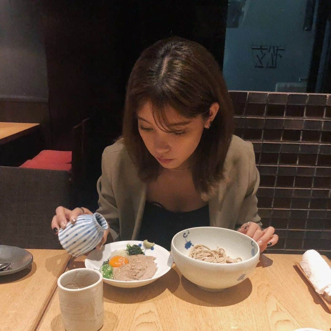 佐々木まゆのインスタグラム：「お蕎麦とピアノ🎹」