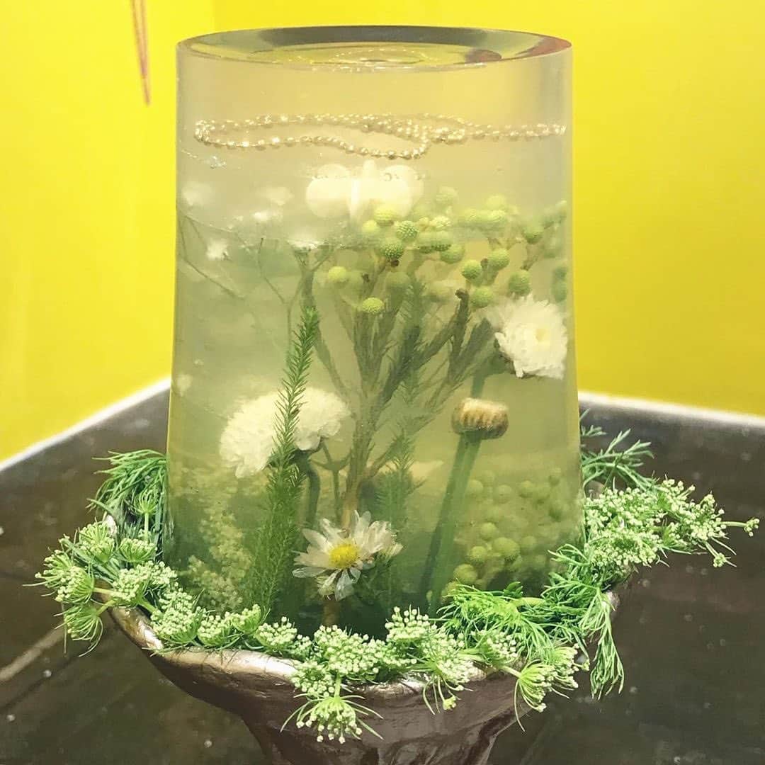 Instagramさんのインスタグラム写真 - (InstagramInstagram)「Welcome to the Sharona Franklin’s (@paid.technologies) botanical cake museum, where her edible jellies are made with love. “I’m drawn to working with food and botanicals,” says the multidisciplinary artist and writer, who adds found objects like thrift store finds and costume jewelry into the mix. “Each sculpture is improvised,” she says. “I work towards melding them into a unifying state where aspects of science, technology, theology and nature converge.”⁣ ⁣ Photos by @paid.technologies」9月19日 1時16分 - instagram