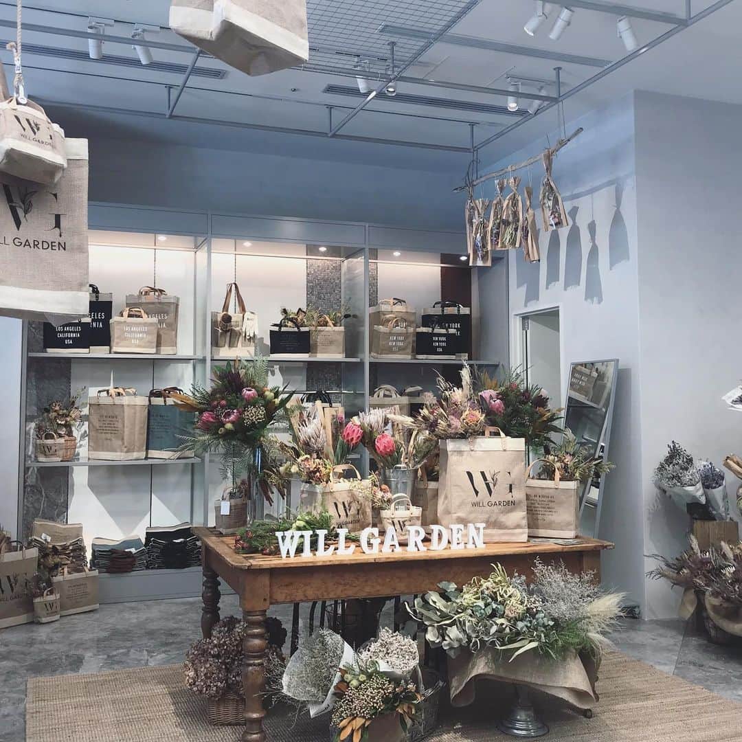 畑野ひろ子のインスタグラム：「APOLIS FLOWER MARKET 本日から9/30まで、開催しております。 お近くへお越しの方は、ぜひお立ち寄りください😊 @apolisjapan ×@willgarden_official」